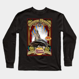 Merlena the Mermaid Sideshow Poster Long Sleeve T-Shirt